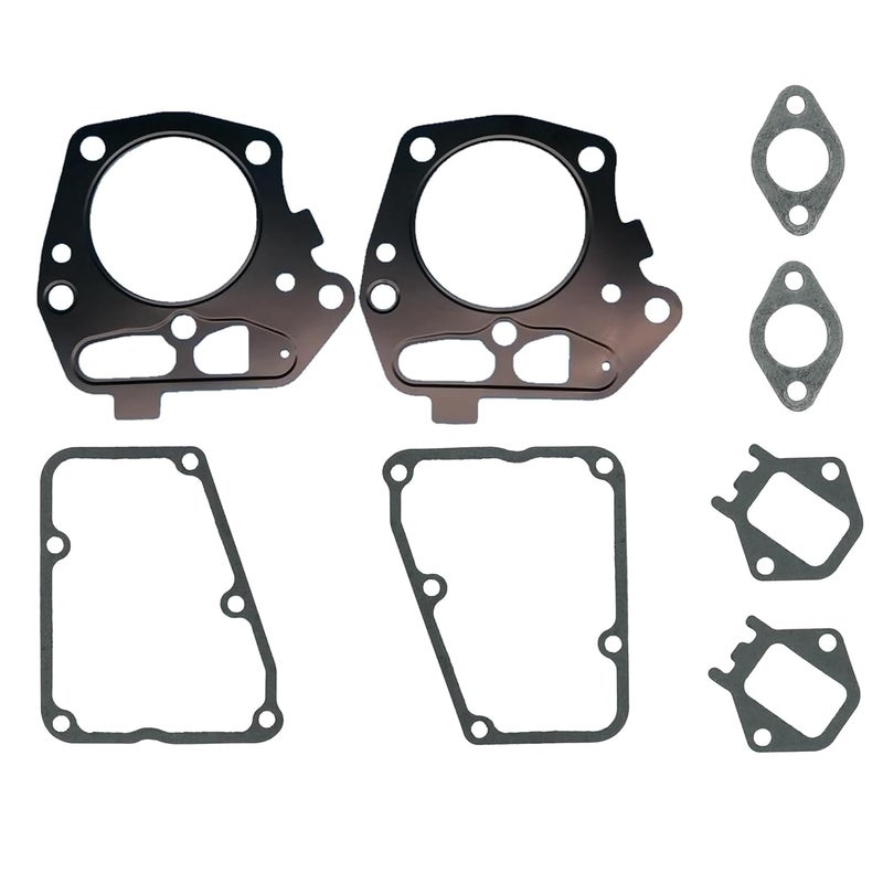 Rocker Cover Gasket 11061-1285 11061-7083 Compatible for Kawasaki FR FS FX, 11004-7027 Head Gasket Compatible for Kawasaki FS481V FS541V FS600V 11061-7089 Manifold 11061-7096 Insulator
